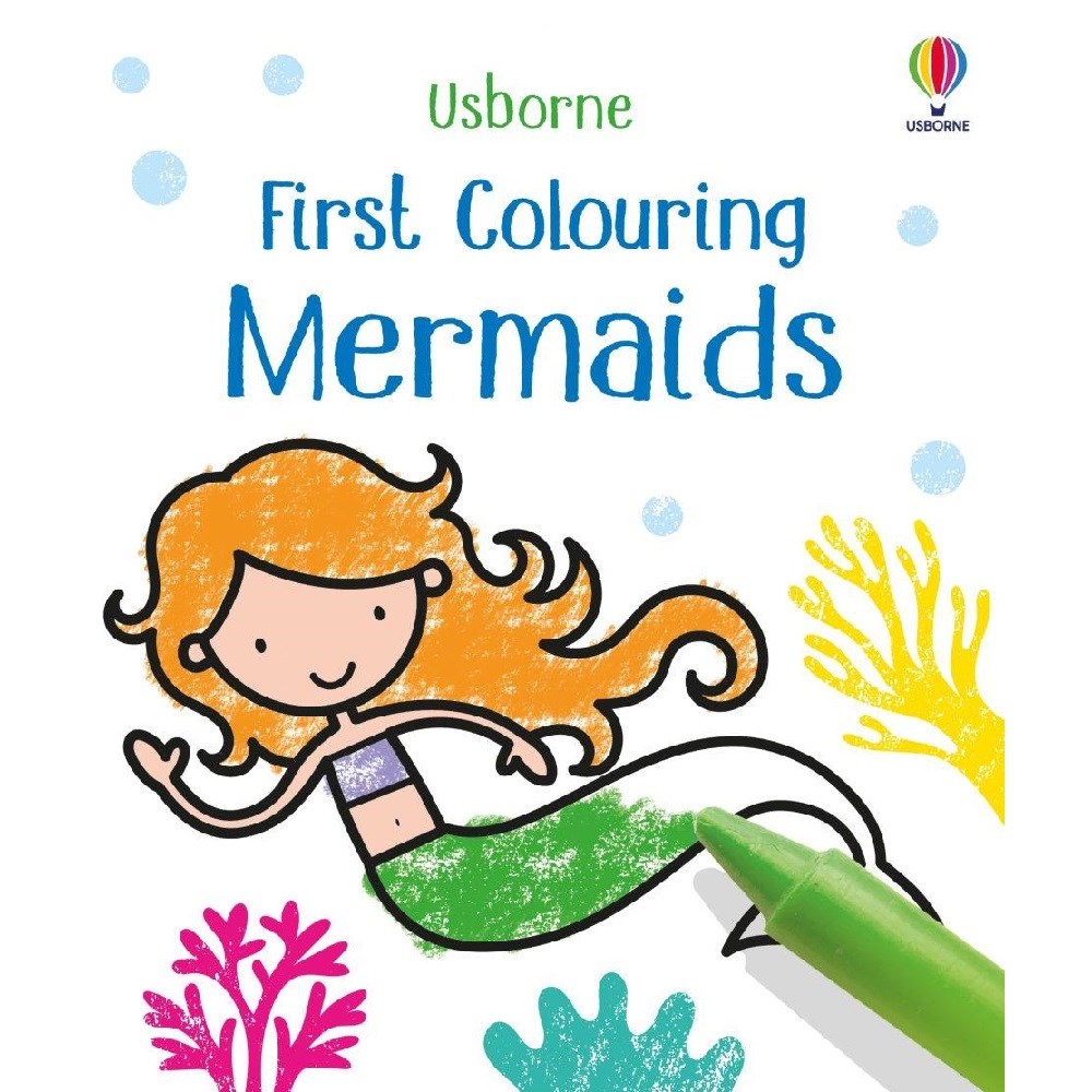 First Colouring: Mermaids 