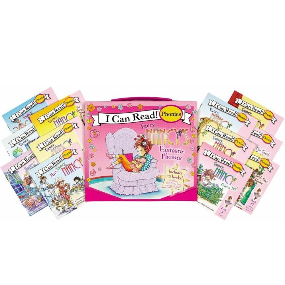 Fancy Nancy's 12-Book Fantastic Phonics Fun! 