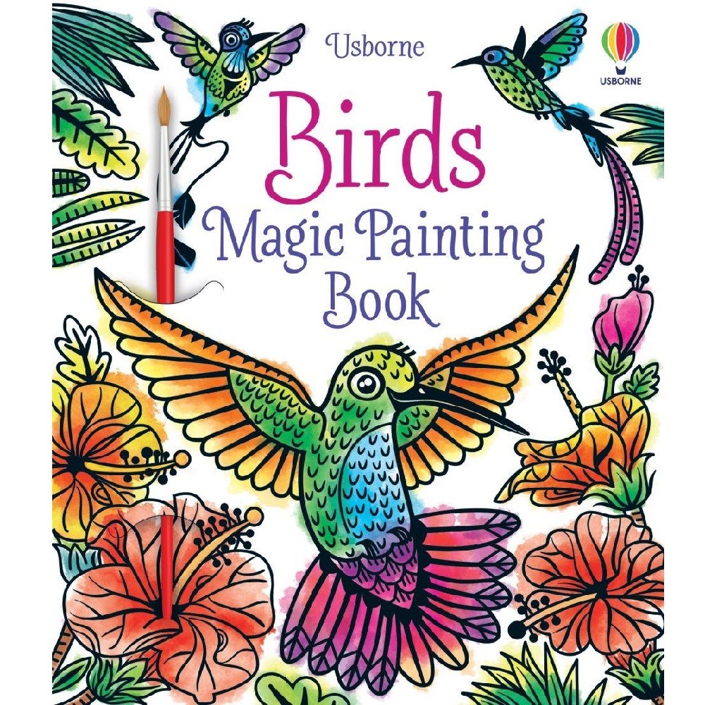 Magic Painting Books: Birds 