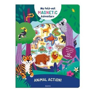 My Fold-Out Magnetic Adventure:Animal Action