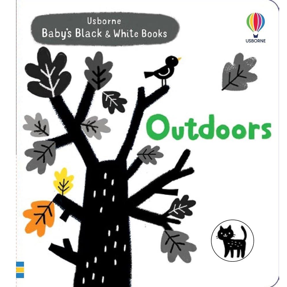 Baby's Black and White Books: Outdoors 