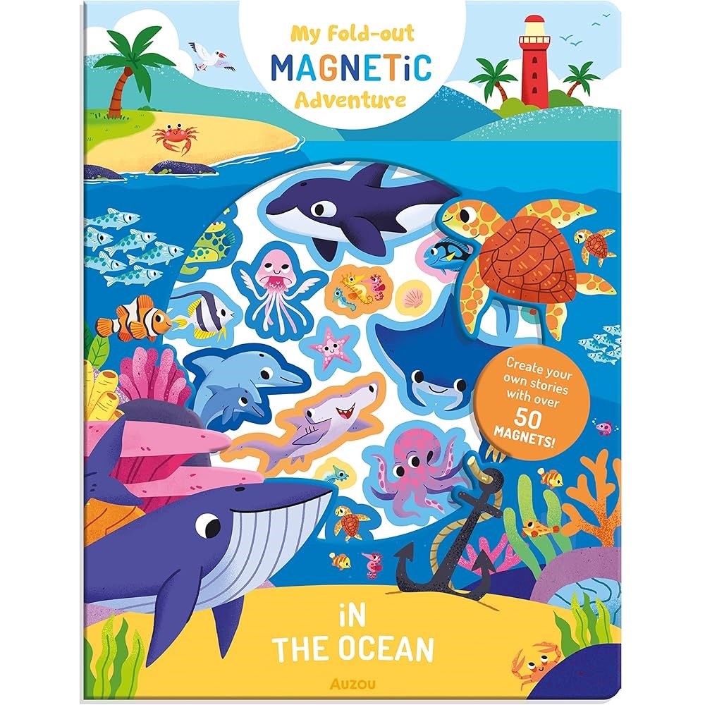 My Fold-Out Magnetic Adventure: In The Ocean 