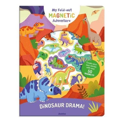 My Fold-Out Magnetic Adventure: Dinosaur Drama 