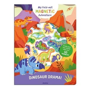 My Fold-Out Magnetic Adventure:Dinosaur Drama