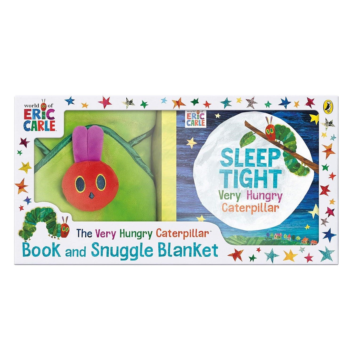 The Very Hungry Caterpillar Book and Snuggle Blanket 