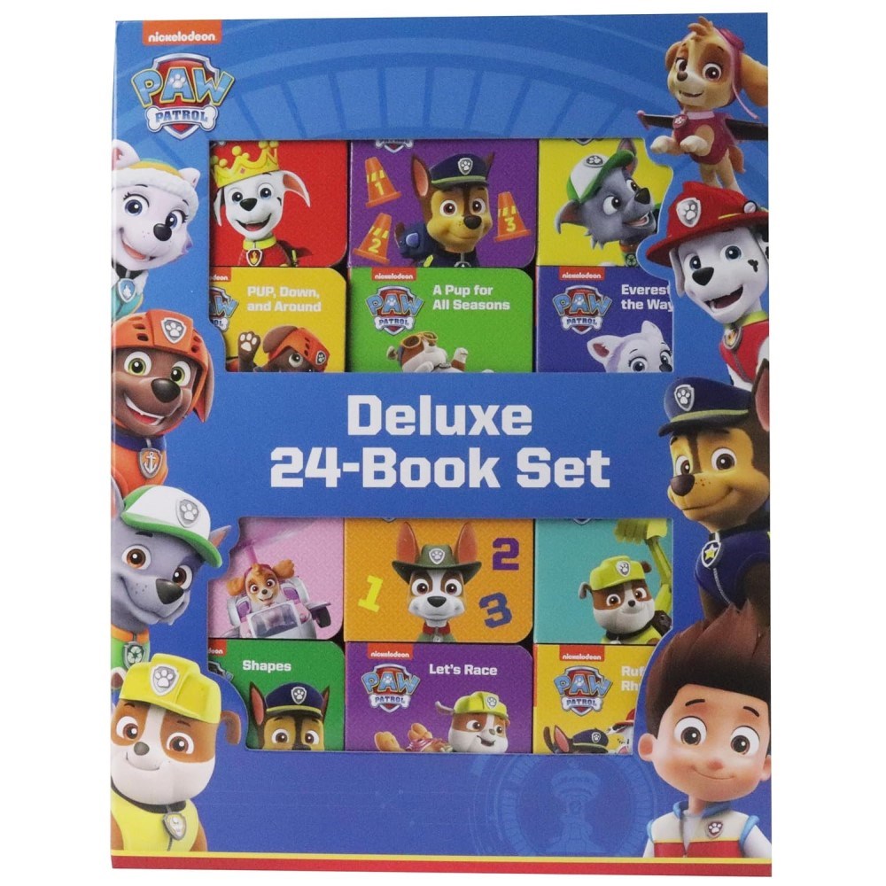 Nickelodeon PAW Patrol Chase, Skye, Marshall, and More!: Deluxe My First Library Board Book Block 24 