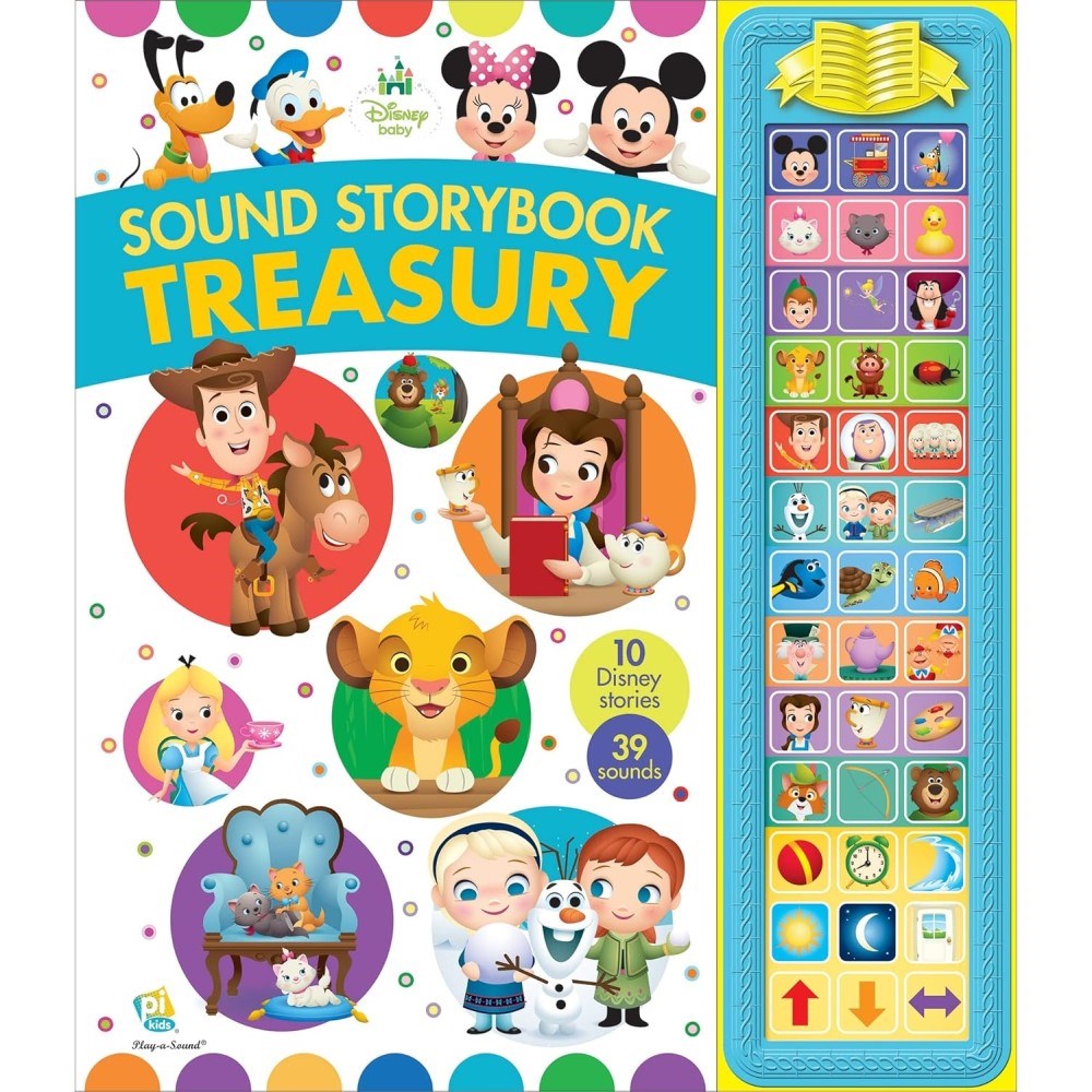 Disney Baby Mickey Mouse, Minnie Toy Story, Frozen, Lion King and More!: Sound Storybook Treasury 