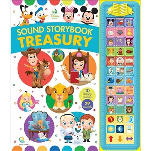 Disney Baby Mickey Mouse,Minnie Toy Story,Frozen,Lion King and More!:Sound Storybook Treasury