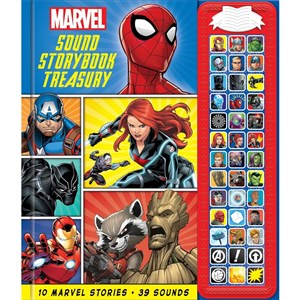 Marvel:Spider-man,Avengers,Black Panther,and More! Sound Storybook Treasury