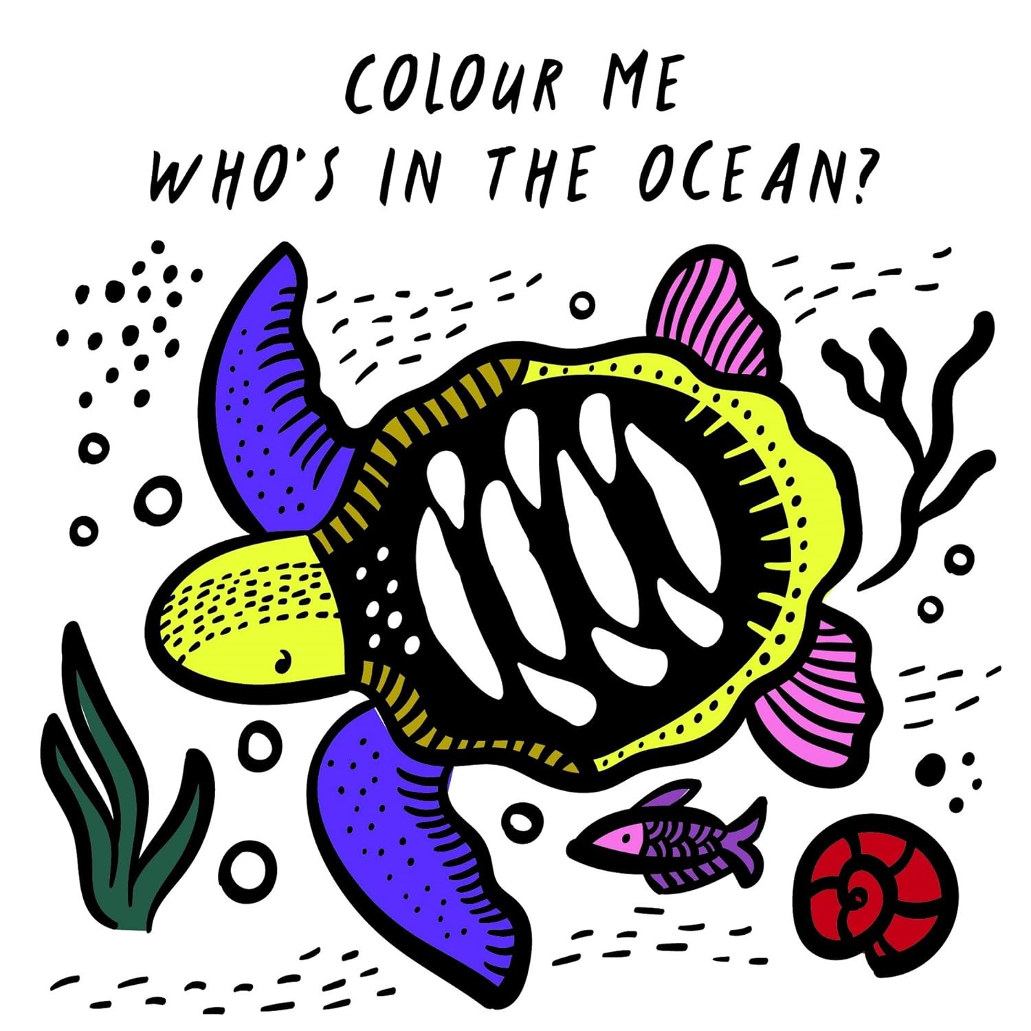 Colour Me: Whos In The Ocean 