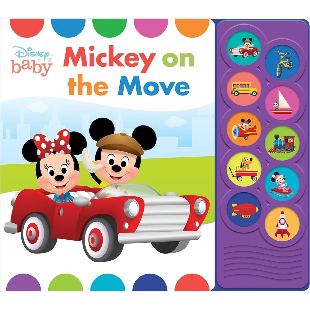 Disney Baby Mickey Mouse, Minnie, and More!: Mickey on the Move 