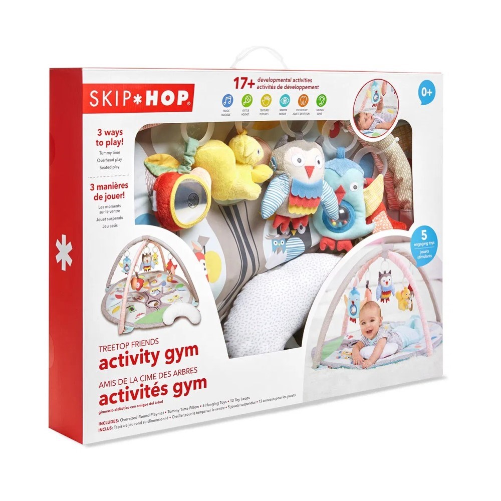 Skip Hop Treetop Aktivite Merkezi - Gri/Pastel 