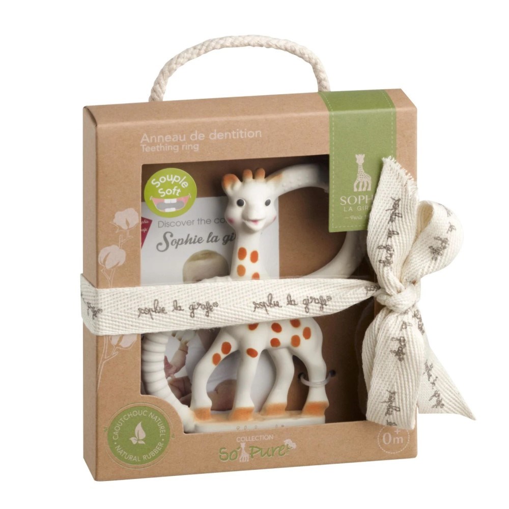 Vulli Sophie la Girafe So Pure Yumuşak Diş Kaşıma Halkası Orjinal