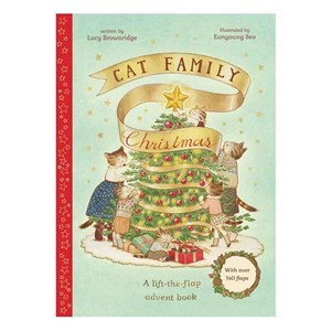 Cat Family Christmas - Lift The Flap Advent Book