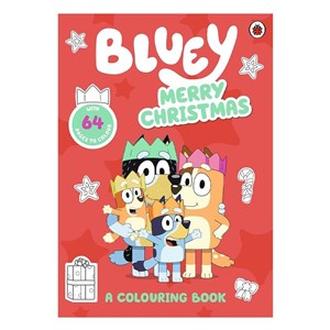 Bluey - Merry Christmas Colouring Book