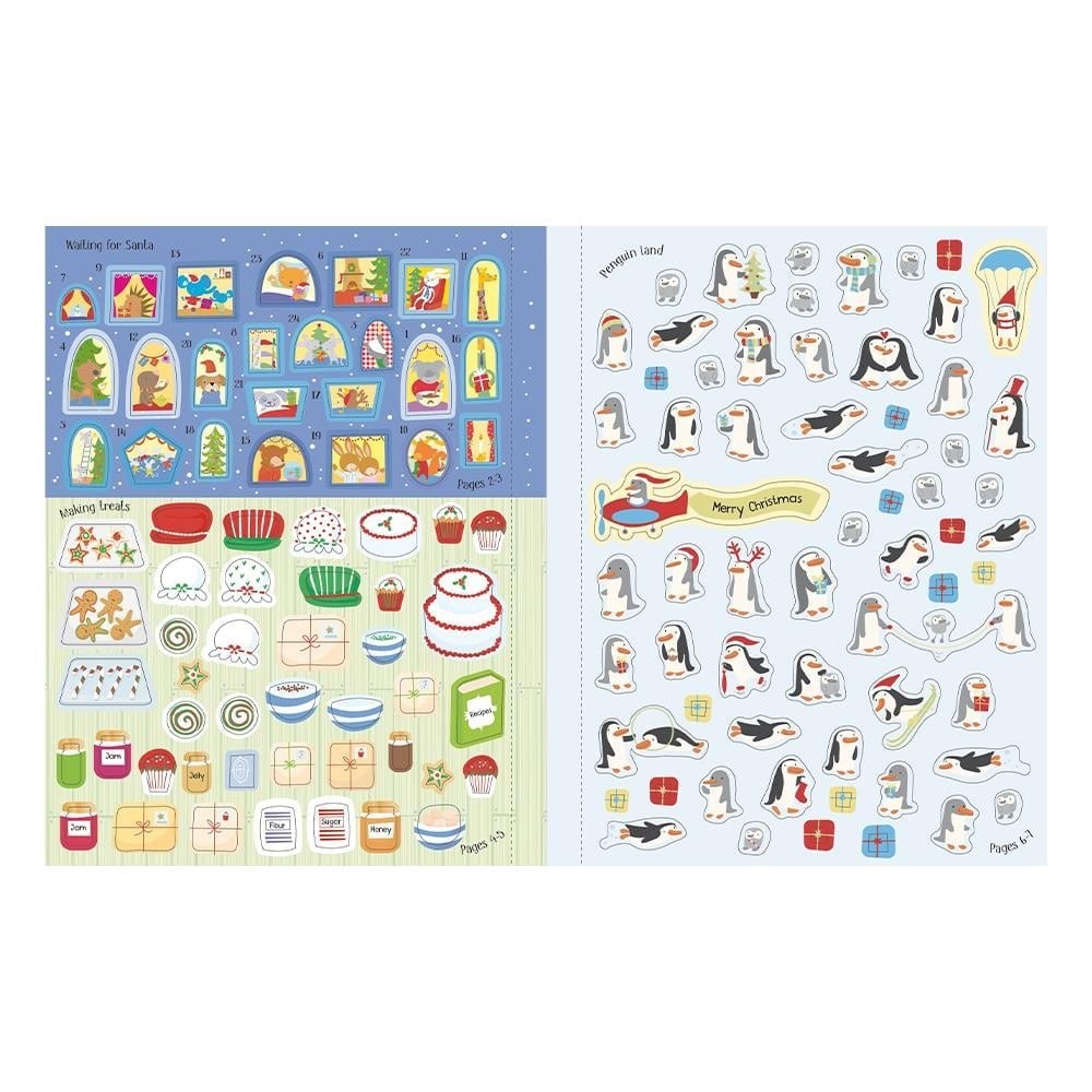 Christmas Sticker Book 