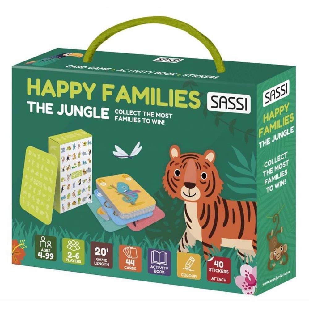 Card Games - Happy Famılıes. The Jungle 