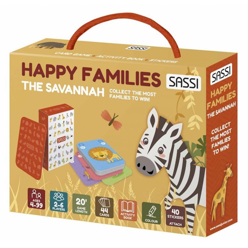 Card Games - Happy Famılıes. The Savannah 