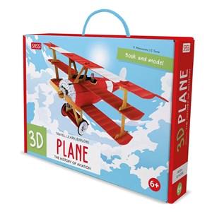 3D Plane - Book And 3D Model