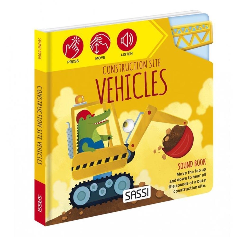 Sound Books - Construction Site Vehicles 