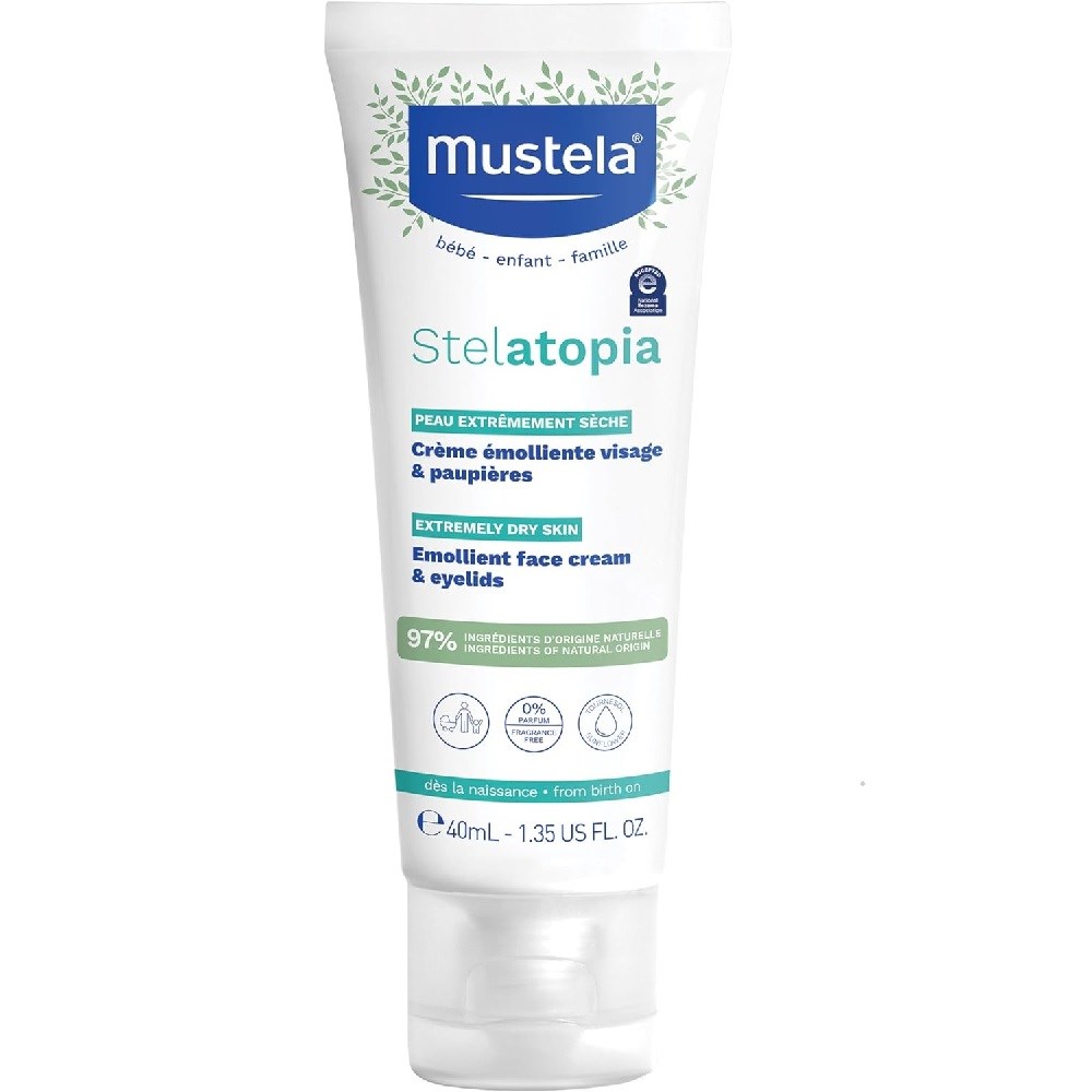 Mustela Stelatopia Emollient Yüz Kremi 40 ml 