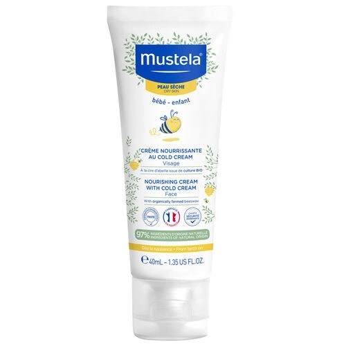 Mustela Cold Cream İçeren Besleyici Yüz Kremi 40 ml 