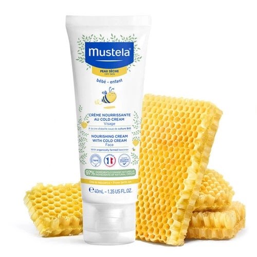 Mustela Cold Cream İçeren Besleyici Yüz Kremi 40 ml 