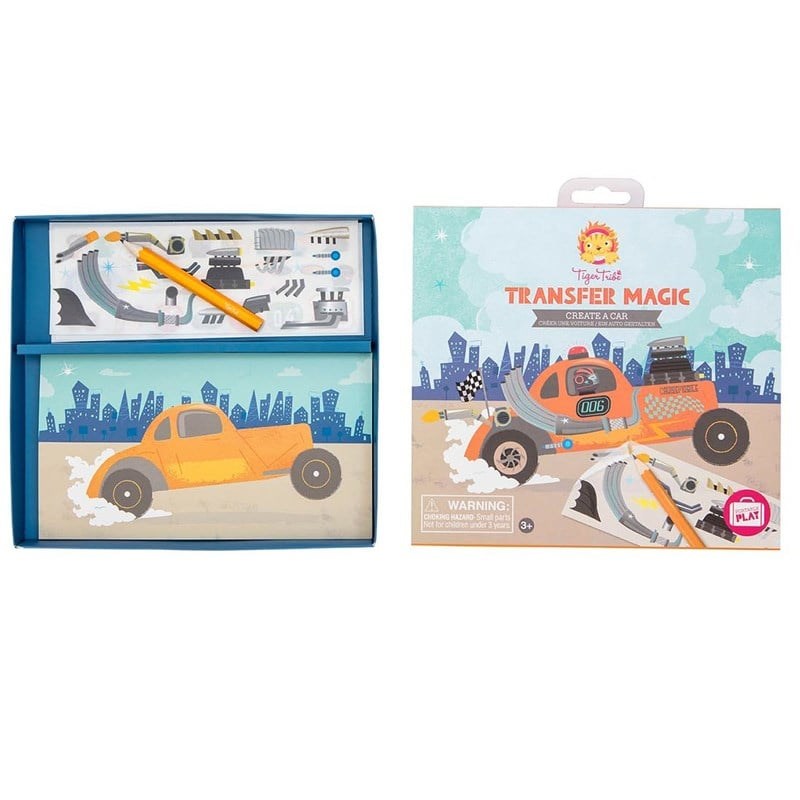 Tiger Tribe Sihirli Boyama - Create A Car 