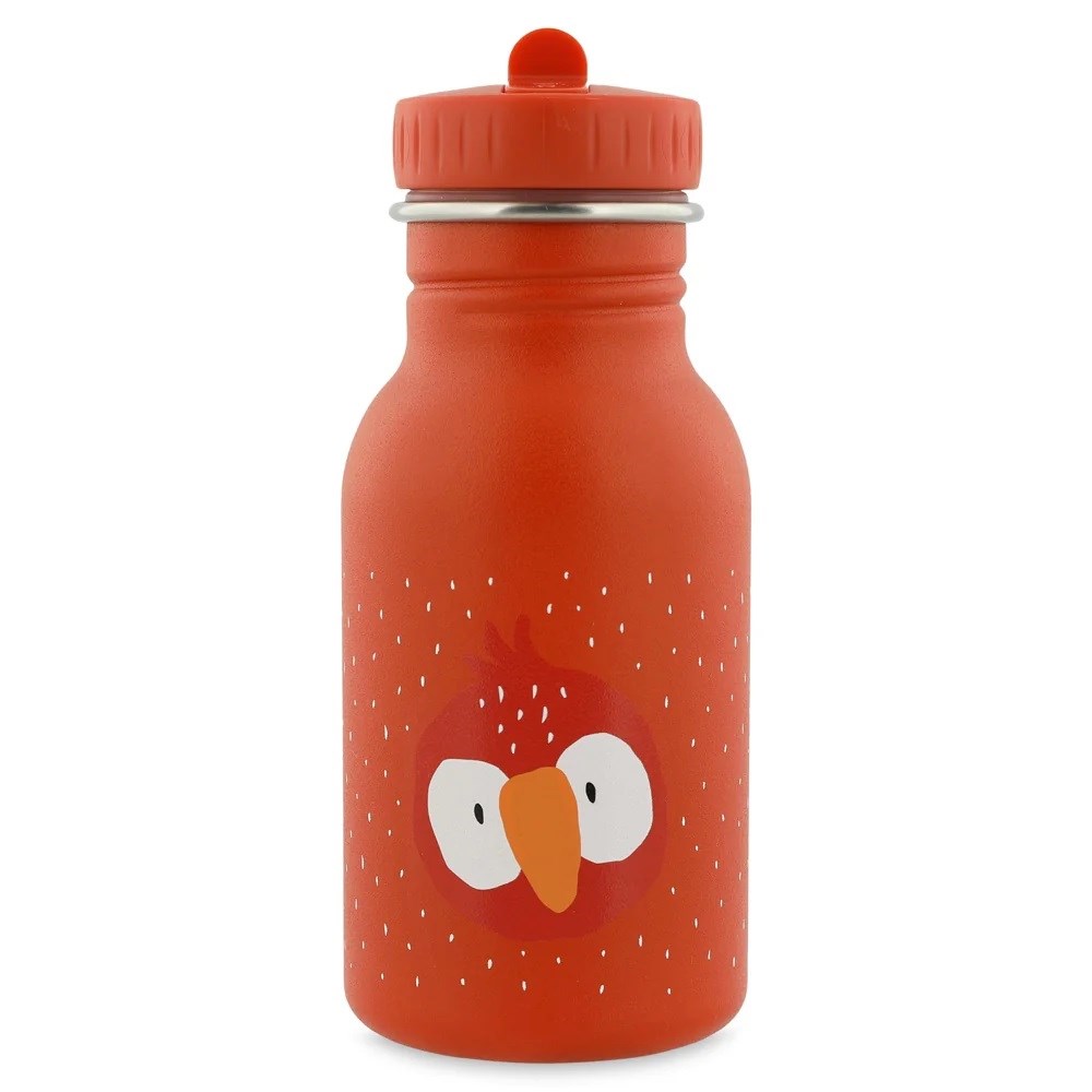 Trıxi Çocuk Çelik Su Şişesi 350 ml - Mr. Parrot 