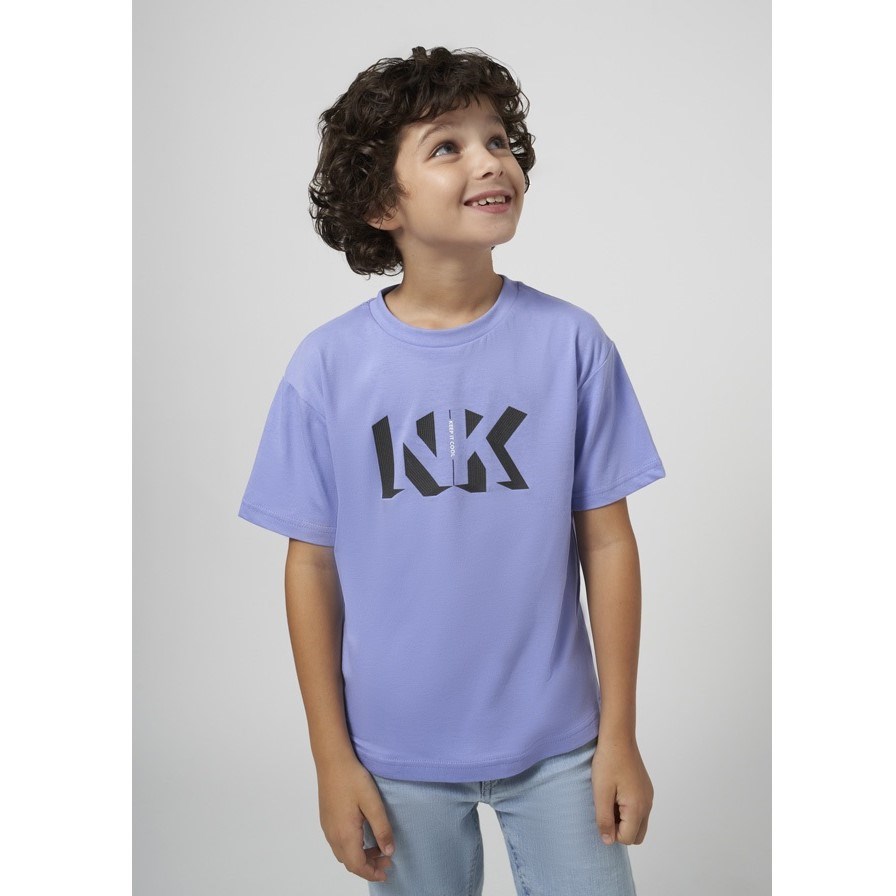 Mayoral Yazlık Erkek Kısa Kol Basic T-shirt Mavi