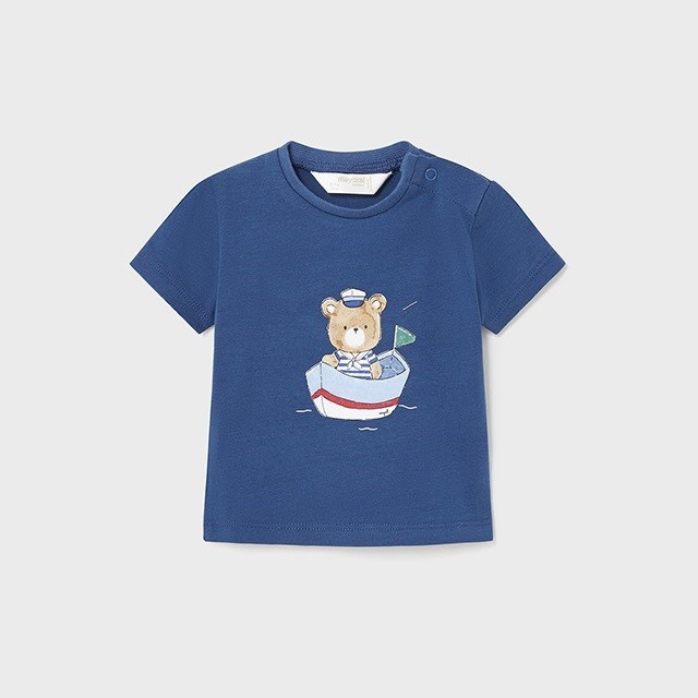 Mayoral Yazlık Erkek Bebek Kısa Kol T-shirt 2'li Mavi