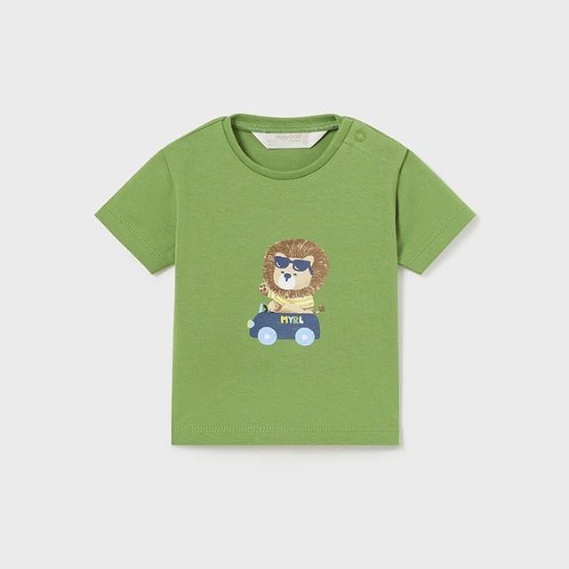 Mayoral Yazlık Erkek Bebek Kısa Kol T-shirt Yeşil