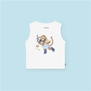 Mayoral Yazlık Erkek Bebek Kolsuz T-shirt