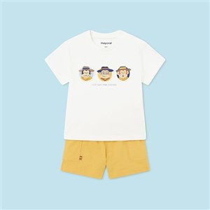 Mayoral Yazlık Erkek Bebek T-shirt Şort Set