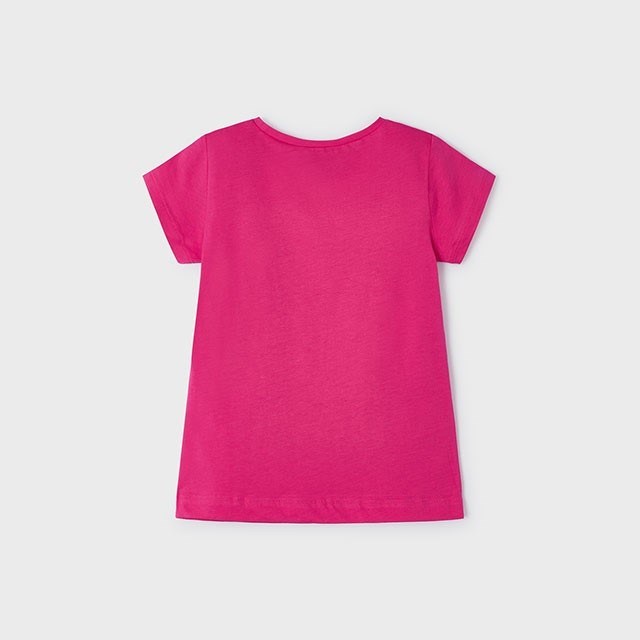 Mayoral Yazlık Kız Kısa Kol T-shirt Pembe