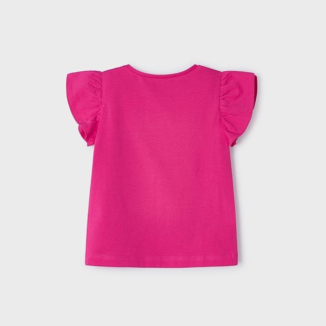 Mayoral Yazlık Kız Kısa Kol T-shirt Pembe