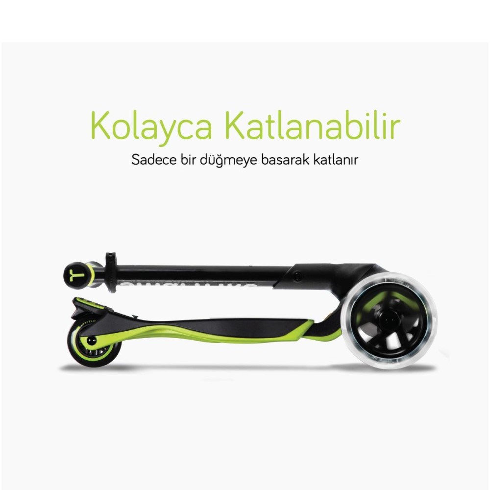 SmarTrike Xtend 3 Aşamalı Büyüyebilen Çocuk Scooterı 3-12 Yaş Yeşil 