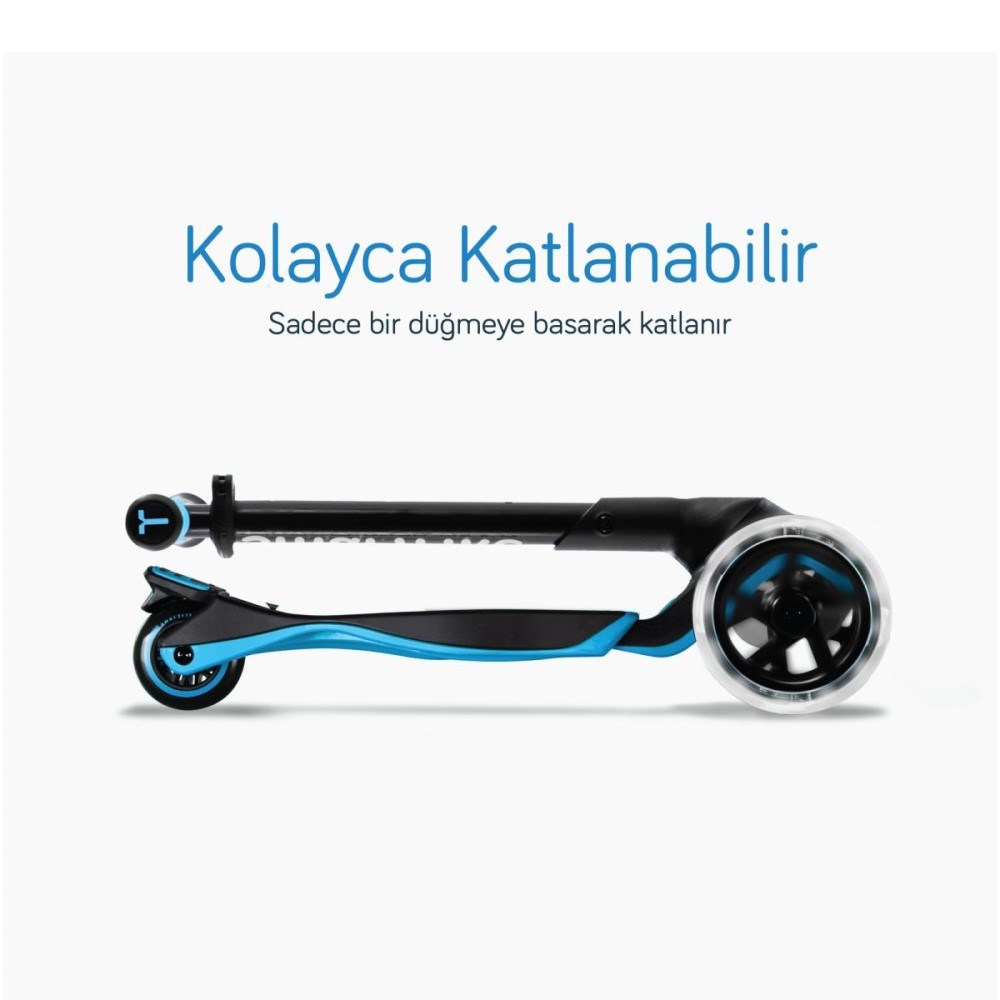 SmarTrike Xtend Büyüyebilen Ride On Scooter 1- 12 Yaş Mavi 