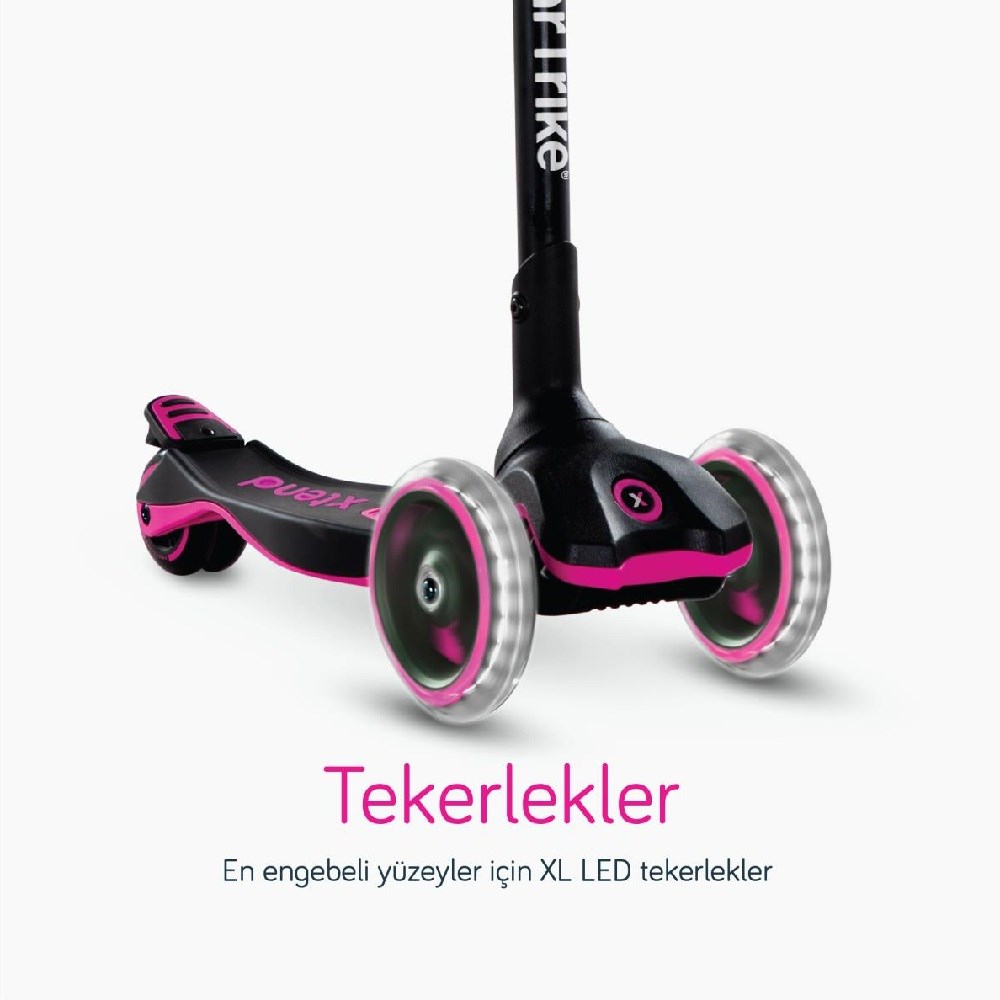 SmarTrike Xtend Büyüyebilen Ride On Scooter 1- 12 Yaş Pembe 