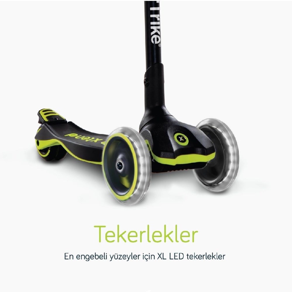 SmarTrike Xtend Büyüyebilen Ride On Scooter 1- 12 Yaş Yeşil 