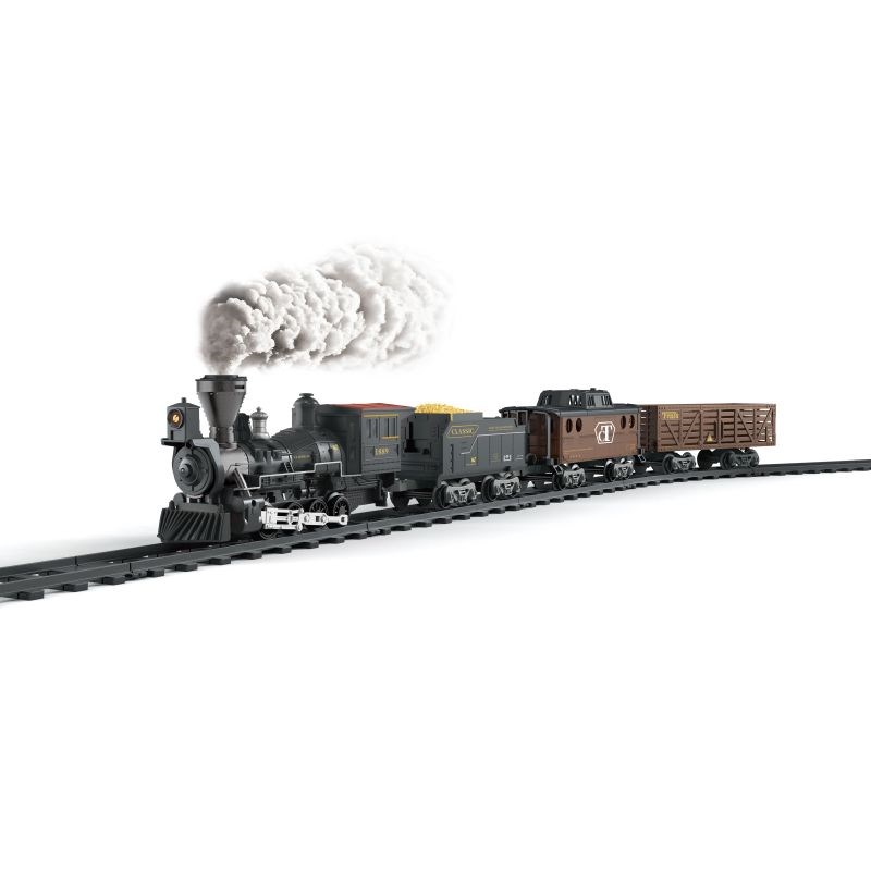 Vardem Işıklı ve Sesli 30 Parça Classic Buharlı Tren Set 