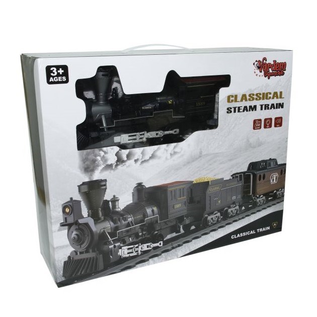 Vardem Işıklı ve Sesli 30 Parça Classic Buharlı Tren Set 