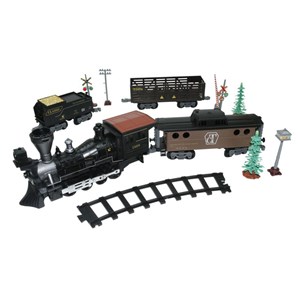 Vardem Işıklı ve Sesli 30 Parça Classic Buharlı Tren Set