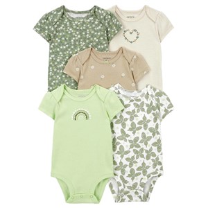 Carter's Layette Kız Bebek 5Li Kısa Kollu Body Set