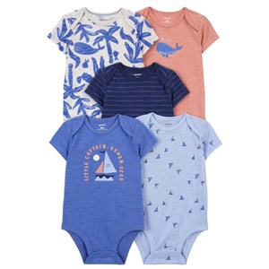 Carter's Layette Erkek Bebek 5'li Body Set