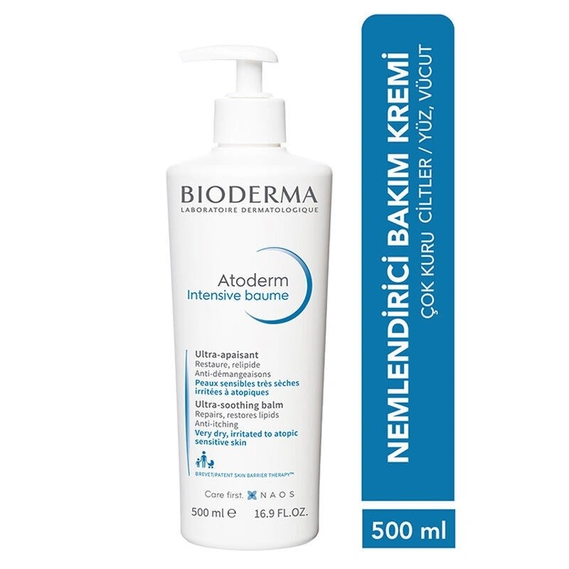 Bioderma Atoderm Intensive Balm Nemlendirici Krem 500 ml Orjinal