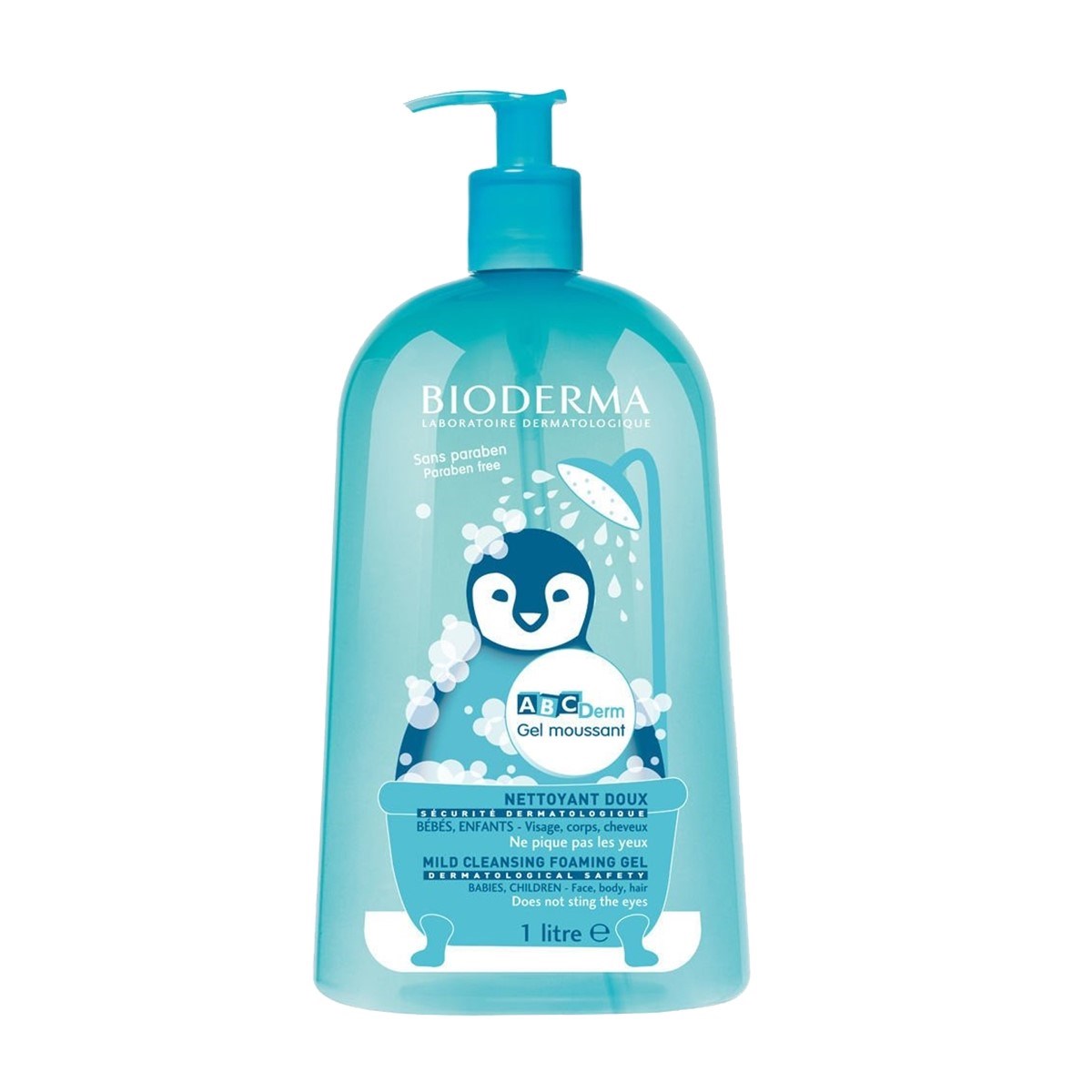 Bioderma ABCDerm Foaming Cleanser Yüz Vücut ve Saç Temizleme Jeli 1000 ML Orjinal