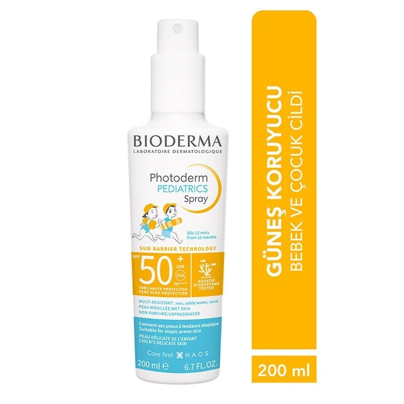 Bioderma Photoderm Pediatrics Spray SPF50+ 200 ml Orjinal