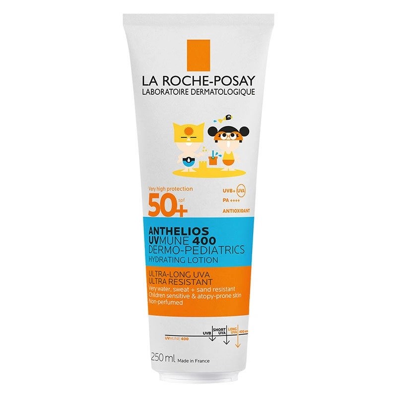 La Roche Posay Anthelios SPF50+ Hassas Ciltler ve Çocuklar İçin Güneş Koruyucu Vücut Sütü 250 ml Orjinal