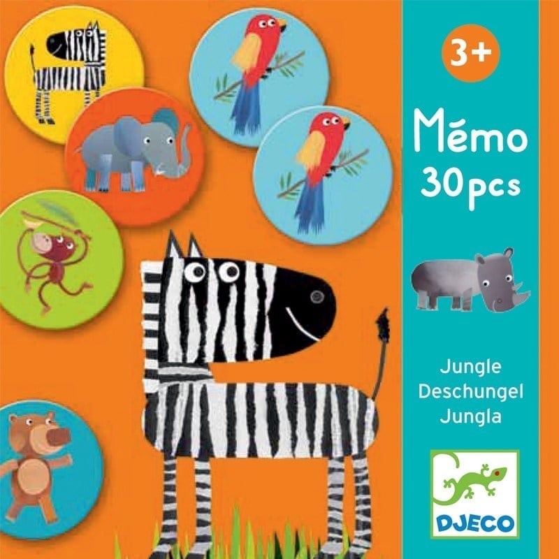 Djeco Hafıza Oyunları - Memo Jungle 